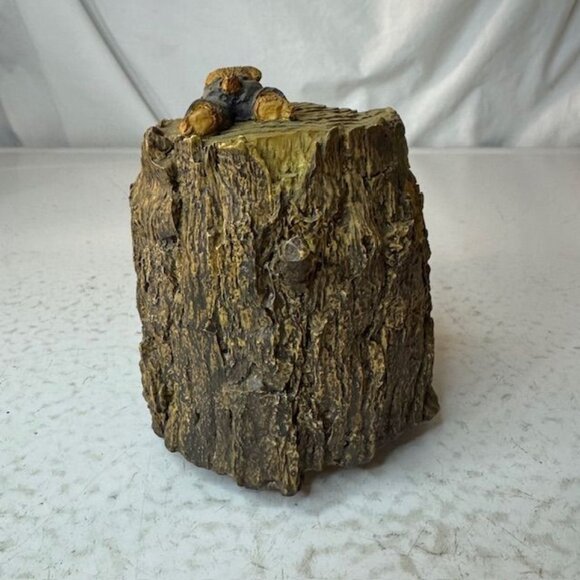 Charming Your Teddy Bear Wind-Up Music Box Featuring Bear Family Scene - Picture 4 of 6